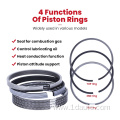 Engine Parts Piston Ring R2 For Mazda R201-23-130A